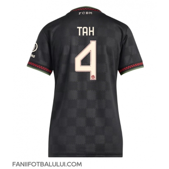 Bayern Munich Jonathan Tah #4 Tricou Fotbal Replică 2025-26 Femei Treilea